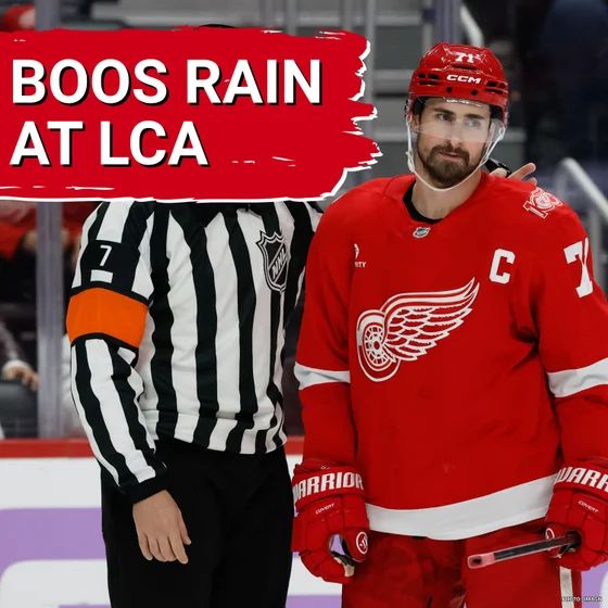 BOOS RAIN AT LCA: Red Wings shutout by rookie goalie in home opener as fan morale continues to sink