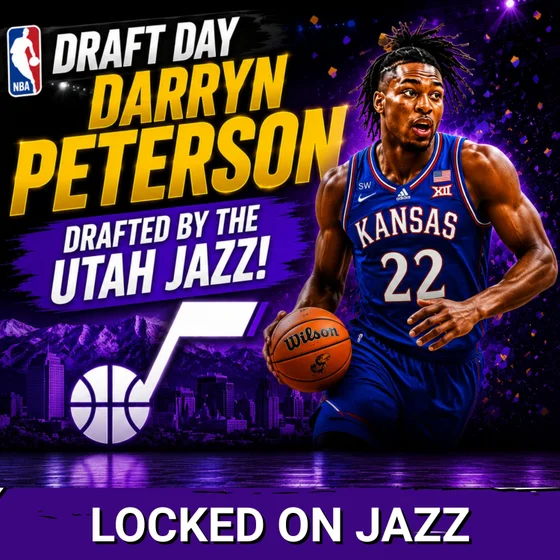 GOT THE MAN - Utah Jazz PICK Darryn Peterson with #2 pick