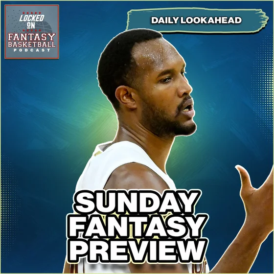 Evan Mobley INJURY FALLOUT & Sunday Fantasy Basketball Streaming Guide