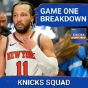 KNICKS SQUAD SHOW: Game One WIN Reaction Show!