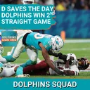 DOLPHINS SQUAD: Miami DOLPHINS SQUEAK BY Washington Commanders 16-13 in Overtime for 2nd STRAIGHT W