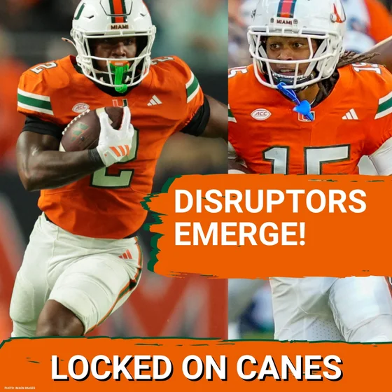DISRUPTORS: Miami Hurricanes Depth SHAKEN by Jordan Lyle, Daylyn Upshaw, Ben Congdon, SJ Alofaituli