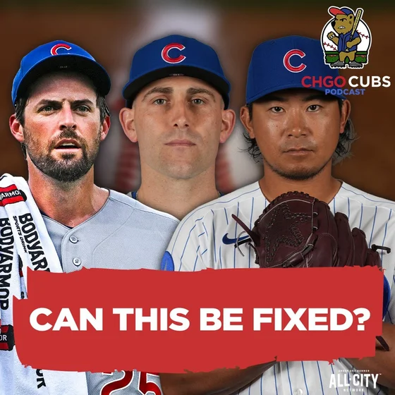 START TO PANIC? How Will Craig Counsell & the Cubs Fix Their Starting Rotation? I CHGO Cubs Podcast