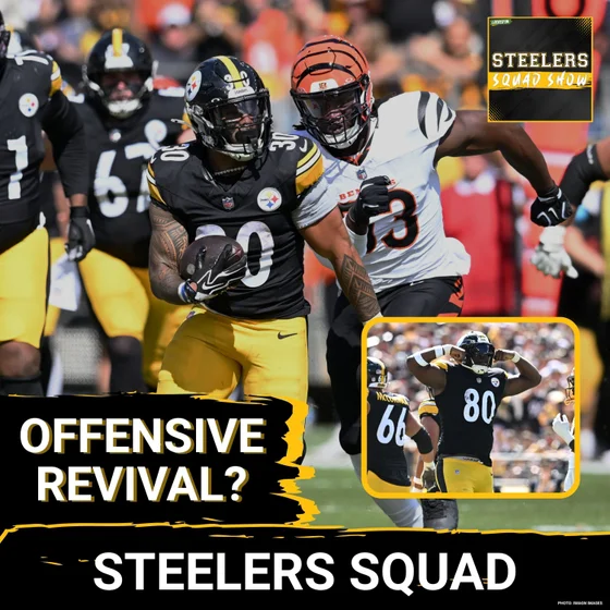 STEELERS SQUAD SHOW: McCarthy REVIVES Offense, Metcalf CATCHES TD in 30-27 Win Over Bengals