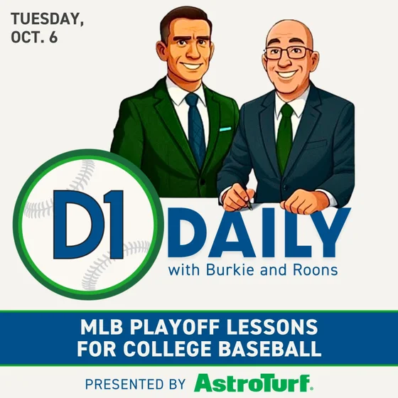 MLB Playoff Lessons for College Baseball [D1 Daily]