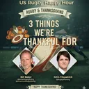 3 Rugby Things Bill & Fitzy are Thankful For - Happy Thanksgiving!