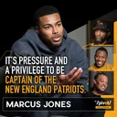 Marcus Jones New England Patriots Captain , Super Bowl bound, AFC Champions, facing Sean Payton's offense, Pats D being overlooked, Cardi B support, Stefon Diggs leadership, playing for Belichick vs Vrabel and Super Bowl dreams.