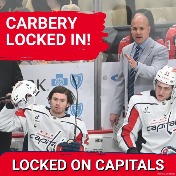 LOCKED IN: Capitals Extend Spencer Carbery, ELIMINATE Coaching Doubt Ahead of Free Agency