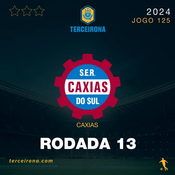 Terceirona Oficial | CAXIAS - Rodada 13