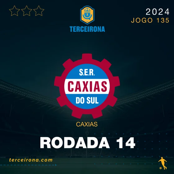 Terceirona Oficial | CAXIAS - Rodada 14