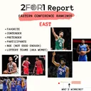REPORT: EAST RANKING