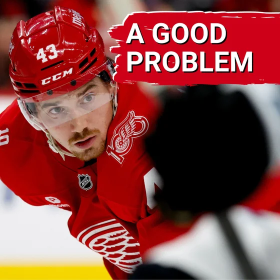 John Leonard gives Detroit a GOOD PROBLEM to have when Patrick Kane returns