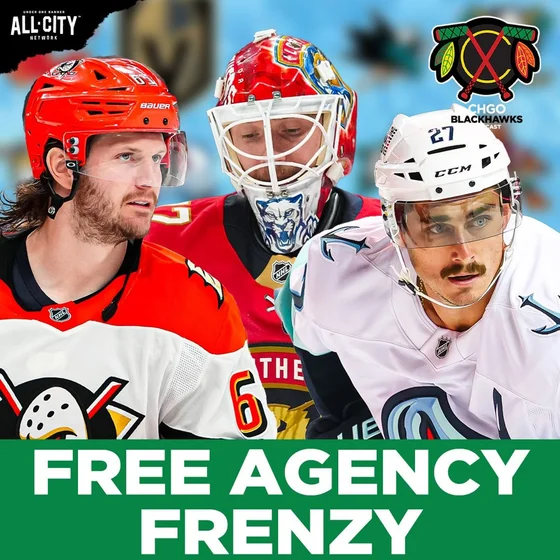 NHL FREE AGENCY LIVE: Where Will the NHL's Top Free Agents Land? | CHGO Blackhawks Podcast