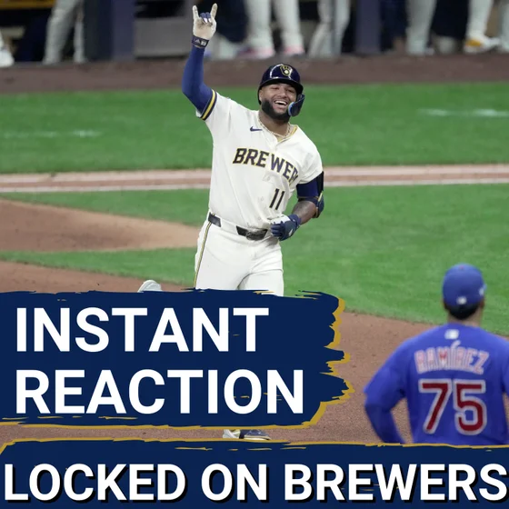BREWERS POSTCAST: Brewers WALK OFF Cubs | Luis Lara Plays HERO in Extras!