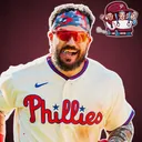 Kyle Schwarber's walk-off blast leads Phillies to nine straight wins