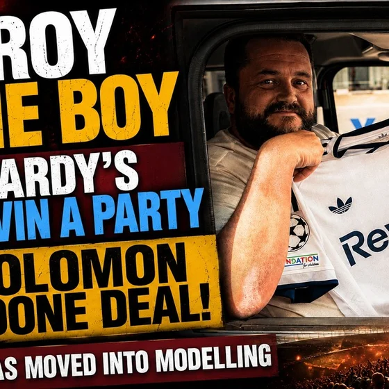 Troy Parrot | Jamie Vardy | Solomon Signs | Virgil Modelling Deal