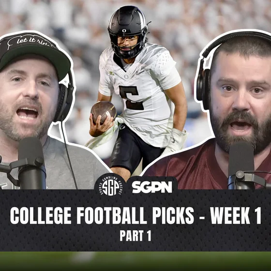 College Football Picks Week 1 Part 1 | Sports Gambling Podcast (Ep. 2671)