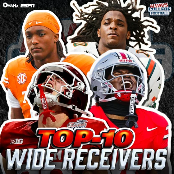 Top 10 Wide Receivers heading into 2026! | Always College Football