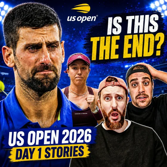 Djokovic CRUMBLES in R1 😱 US Open 2026 | Day 1 Highlights | GTL Tennis Podcast