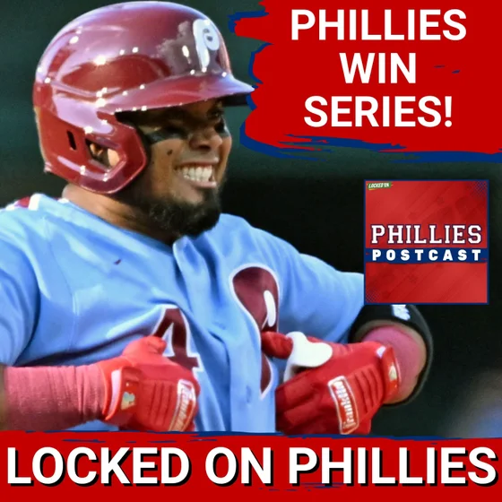 PHILLIES POSTCAST: Philadelphia Phillies get SERIES WIN beating Washington Nationals, 7-3