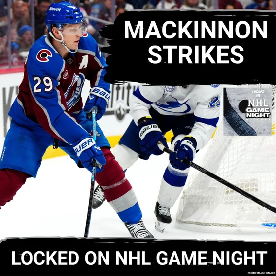 GAME NIGHT: MacKinnon leads Avs over Bolts, Canadiens win without Suzuki, McDavid's historic start