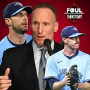 CEO Mark Shapiro, Max Scherzer and Shane Bieber @Blue Jays camp