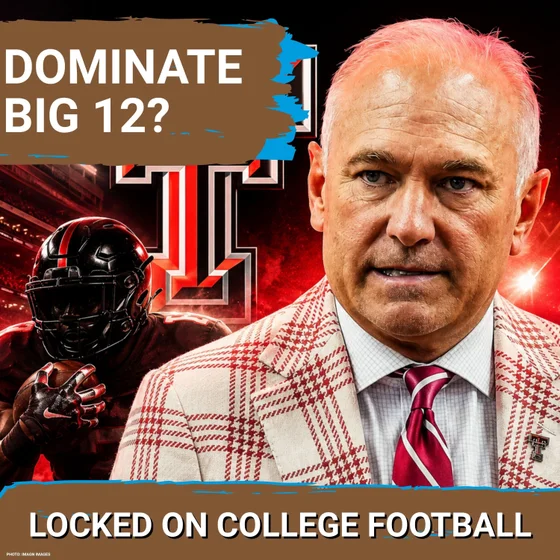 UNSTOPPABLE? Texas Tech/Will Hammond Projected to DOMINATE Big 12 Again--Alabama Schedule Prediction
