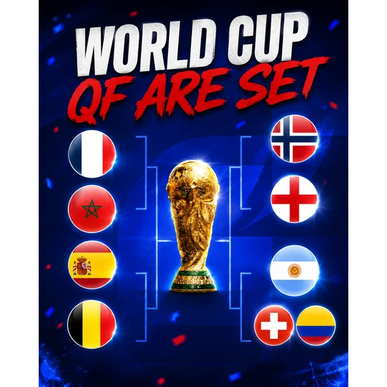 World Cup QF are Set