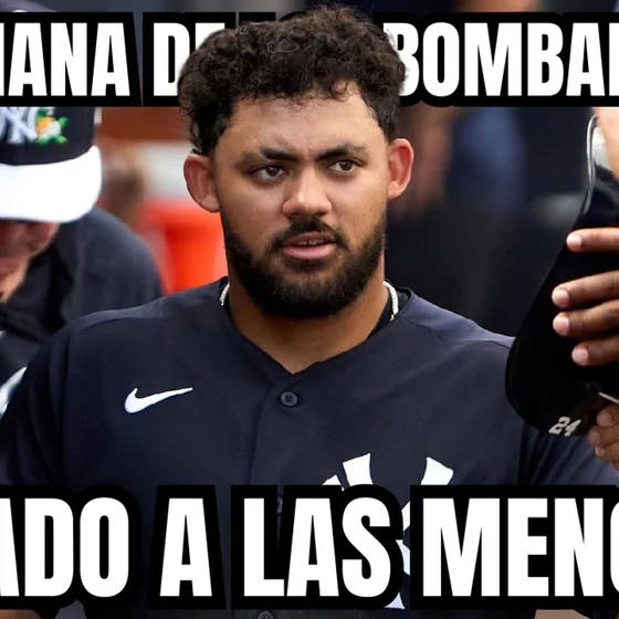 Jasson Domínguez enviado a menores y Yankees hacen cambios clave