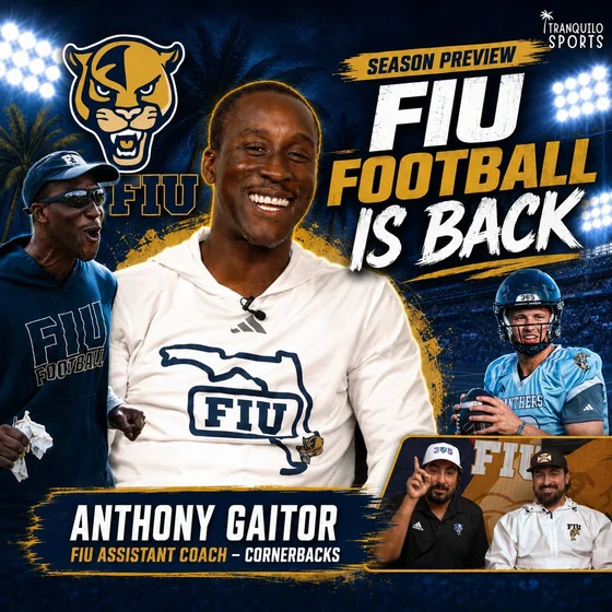 FIU Football Is Ready for the Next Step | Anthony Gaitor on 2026 Season, Willie Simmons & More