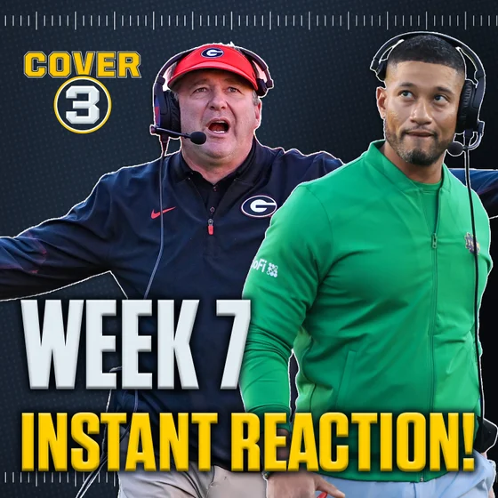 WEEK 7 INSTANT REACTION: Georgia & Notre Dame FALL | Miami SURVIVES | Ohio State Tops Indiana | MORE!