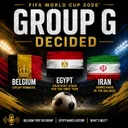 Group G Decided | Belgium Tops, Egypt Advances