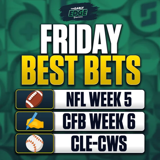 Friday's BEST BETS: College Football Picks + NFL Bets + MLB Bets