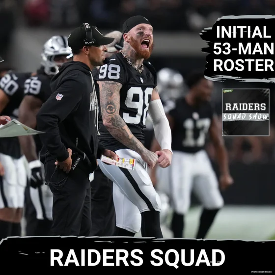 RAIDERS SQUAD SHOW: Las Vegas RAIDERS 53-Man ROSTER REACTION + 2026 SCHEDULE Predictions
