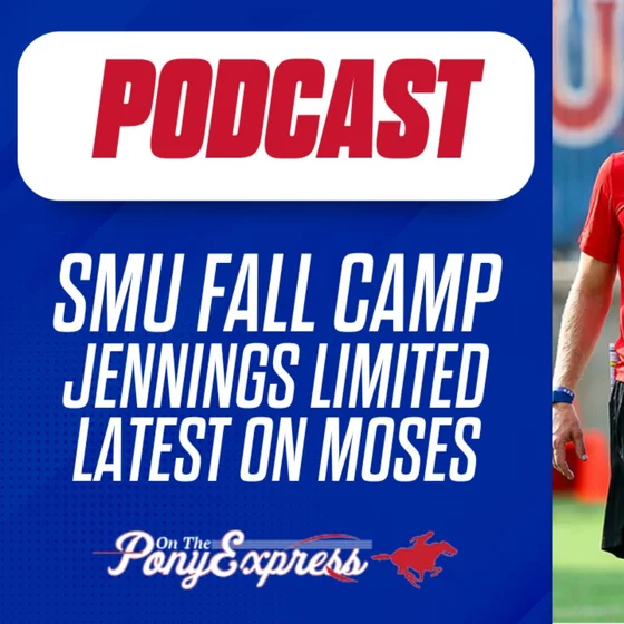 Kevin Jennings Injury? + Ahmaad Moses Return Buzz | SMU Fall Camp Intel & Trenches Takeaways