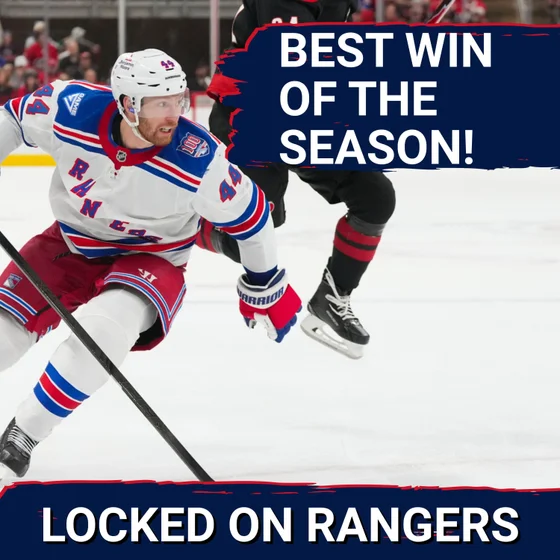 Rangers earn BEST win of the season!! Panarin, Shesterkin and the stars step up BIG in CRUNCH TIME!