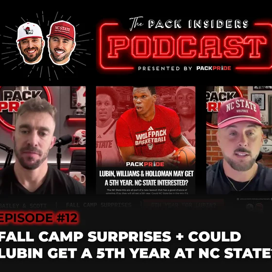 #12 Football Fall Camp surprises, plus could State land Ven-Allen Lubin if he gets a 5th year?