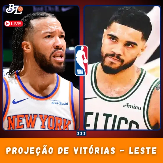 Podcast #323 - Previsão de vitórias dos times da conferência leste para a temporada 2026/27 da NBA