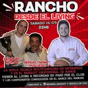 Rancho desde el Living con Patricio Neilan