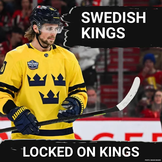 SWEDISH SUCCESS: LA Kings’ First-Rounder Elton Hermanssen hope to follow Adrian Kempe path success