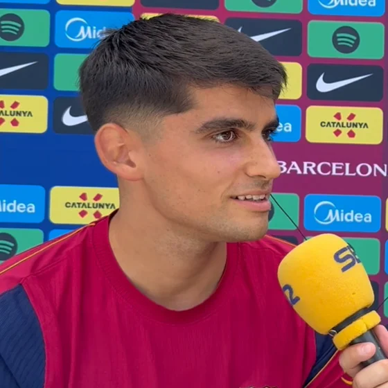 Entrevista | Gerard Martín pone en valor en 'El Larguero' la apuesta de Flick: "Me ha ayudado a ser el futbolista que soy a día de hoy"
