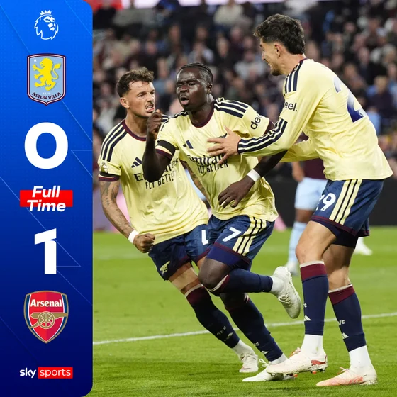 Saka earns win for the Gunners as they begin title defence with back-to-back victories