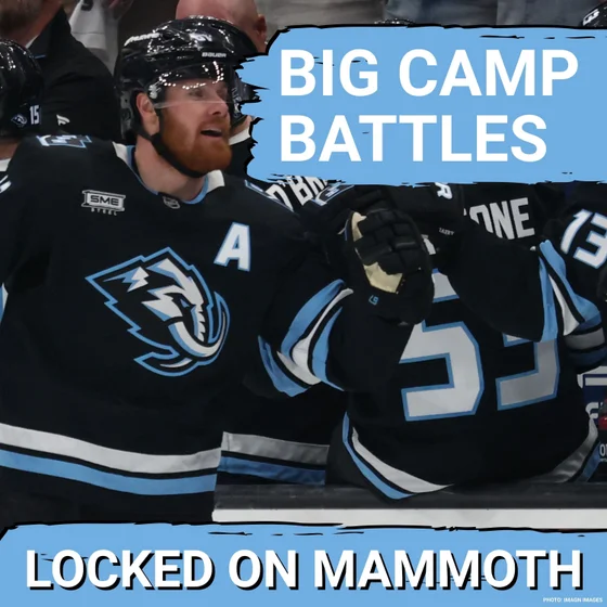 Camp BATTLES: Utah Mammoth Training Camp Position Races HEAT UP—Who Claims Paterka’s Spot?