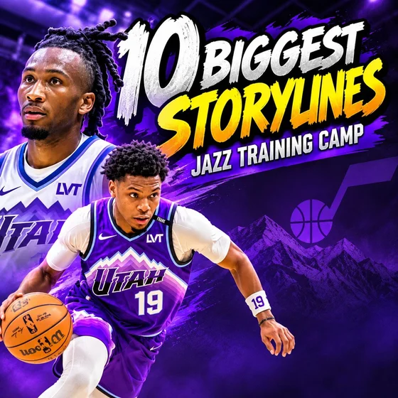 IDENTITY: Jazz Training Camp REVEALS Big QUESTIONS—Can Jaren Jackson & Lauri Markkanen LEAD?