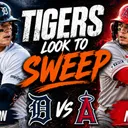 Tigers Look to Sweep The Angels