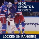 GOALIE GOAL!! Igor Shesterkin shoots and SCORES in Rangers dominant 5-1 win over Tampa!!!