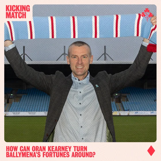 Can Oran Kearney turn Ballymena's fortunes around?
