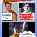 Vinoo Mankad and the finisher Michael Bevan