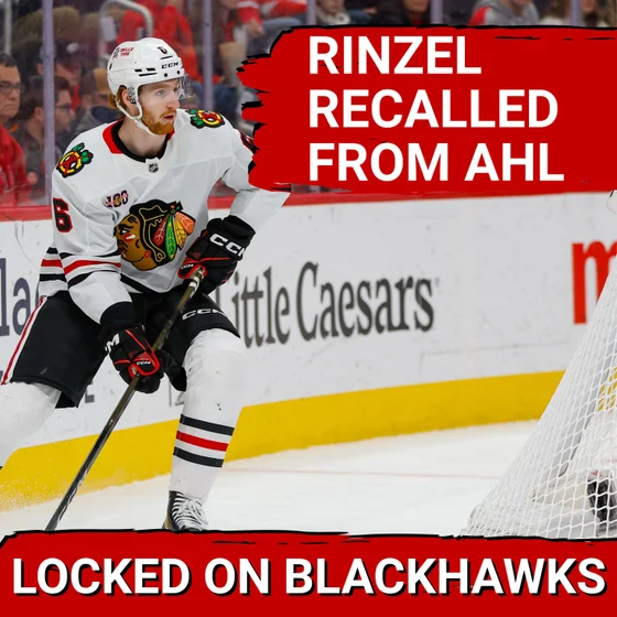 Sam Rinzel Returns From Rockford | Blackhawks Lose Final Five Games of January