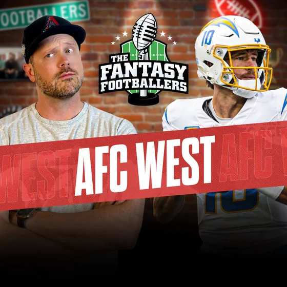 AFC West Breakdown + Mock Draft Promises - Fantasy Football Podcast for 7/14